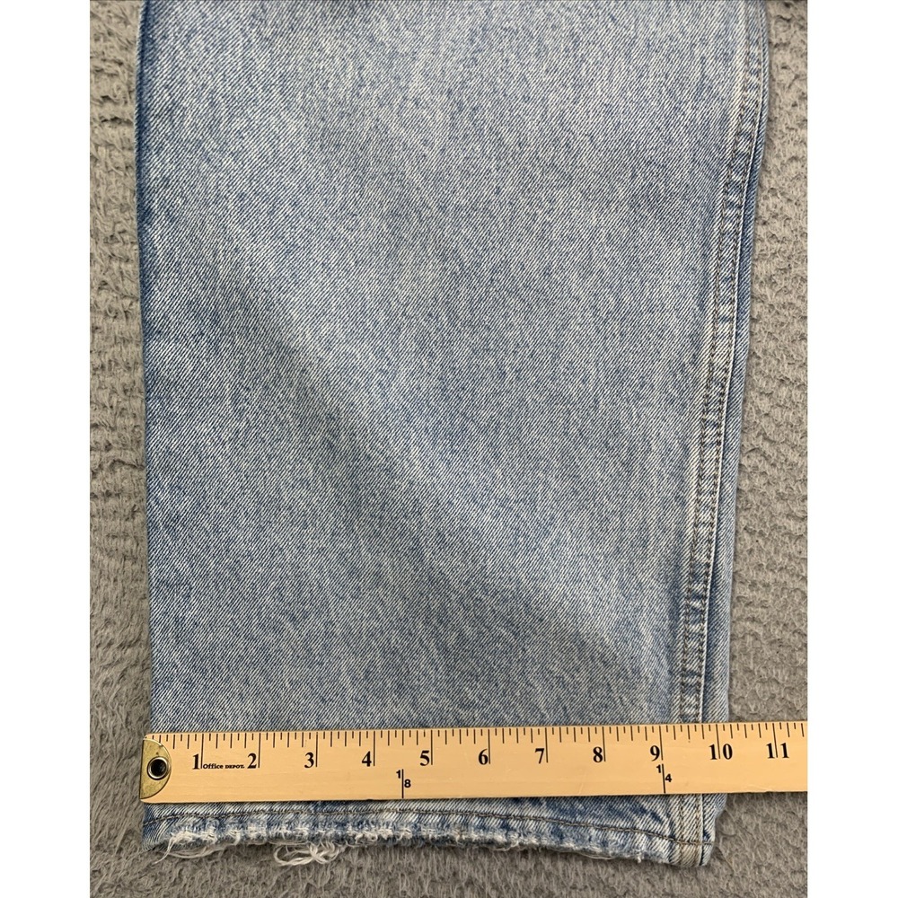 Levi's Light Blue High Rise Wide Leg Jeans - Picture 5 of 11